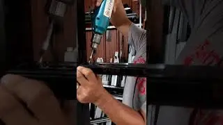 fabricating an awning window frame