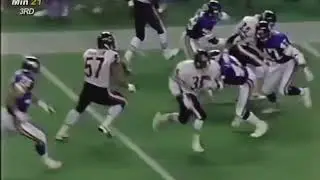 Neal Anderson 51 Yard TD vs the Vikings