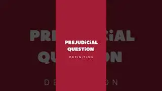 Prejudicial Question : Definition