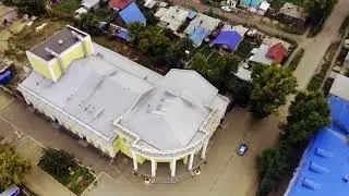 Рубцовск. Драмтеатр. Съемка с дрона.