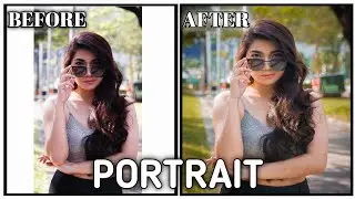 How to Edit Portrait Photo in Lightroom Mobile | Step by Step Tutorial Part 4