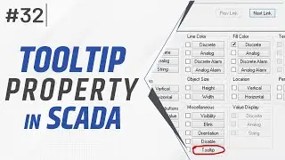 How to Use Tooltip Link Property in SCADA | Know All About Tooltip Tool in SCADA