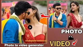 Trending 2 Photo Couple Hug Kiss Video Editing | AI Couple Photo to Hug Video Editing