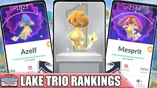 THE *LAKE TRIO RAID STRATEGY* - ARE THEY GOOD? AZELF, MESPRIT, UXIE ATTACKER ANALYSIS | Pokémon GO