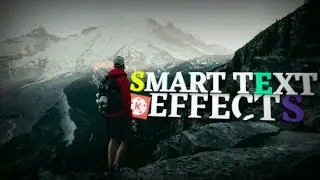 Smart Text Overlay Effect In Kinemaster | TheVashuEditor