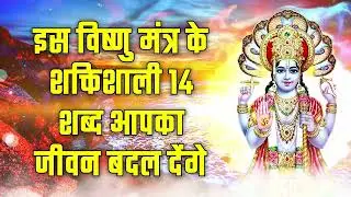 इस विष्णु मंत्र के शक्तिशाली 14 शब्द आपका जीवन बदल देंगे