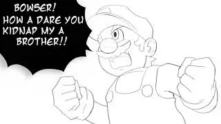 If Mario Was a Jojo Episode #comics #comic