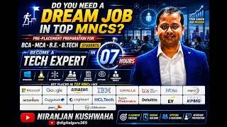 Day 1: VMware + Windows + Linux Installation | Become a Tech Expert in 07 Hours | BCA/MCA/B.Tech