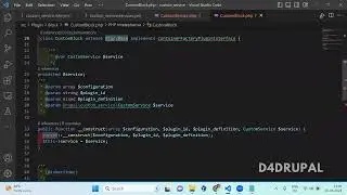 How to create and use custom service with arguments in custom module Drupal 10, Drupal 9 | D4Drupal