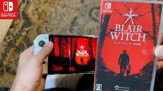 Jogando Bruxa de Blair no Nintendo Switch Oled 🧙‍♀️
