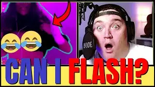Rapping On Omegle Then SHE FLASHED ME (Crazy Reactions)
