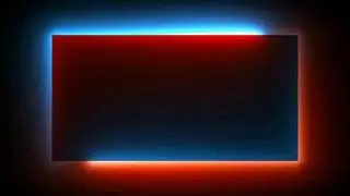 NEON RAY LIGHT BORDER | GLOWING FRAME | UHD 4K BACKGROUND LOOP | ANIMATED | MULTI COLOR  SCREEN |VFX