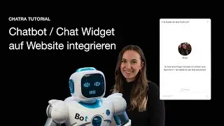 Chatbot / Chat Widget auf Website integrieren | Chatra Tutorial Deutsch
