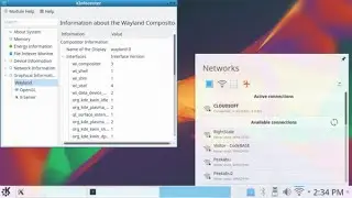 The First KDE Plasma Wayland Live Image Review 1080p (Kubuntu 15.10)