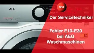 AEG washing machines, error groups E10, E11, E12, E13, C3, E20, C2, C3 - E30
