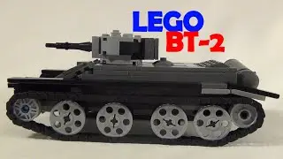 LEGO BT-2 / БТ-2 [Lego Tank MOC] (reuploaded)
