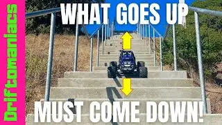 Traxxas Summit Meets The ULTIMATE Staircase!