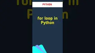 For loop in PYTHON 