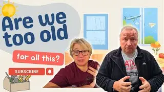 She Bought Me WHAT?! Shed Work & Chaos – We’re Not As Young As We Used To Be!