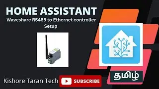 Private Standalone network for my Home assistant Hub using waveshare RS485 to Ethernet controller
