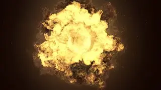 Spinning Fire Logo Reveal2  #alonetsv07 #logo