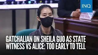 Gatchalian on Sheila Guo as state witness vs Alice: Too early to tell