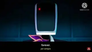 “And your final destination is the black void of distant space” but more robotic