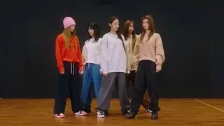 NewJeans - Ditto (Dance Practice Mirrored + Zoomed)