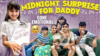 Making Birthday Cake at Home 🍰 | Emotional Birthday Surprise for Dad 🥹 | V5 Family Show