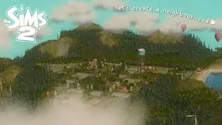 let's create a neighbourhood 🌲 cozybrook village | the sims 2