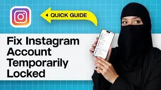 How To Fix Instagram Account Temporarily Locked | Recover Locked Instagram Account 2025