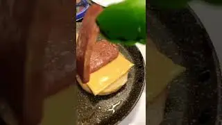 Ultimate Musubi Eggs Spam Sandwich #shorts #viral #food #trending #yummy #sandwich #cheese
