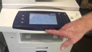 Access network settings Xerox Phaser 3635 MFP install network TCP/IP printer via dhcp mode