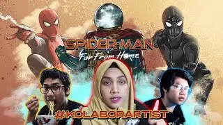 Drama Per-Vectoran Duniawi Bareng AWVEXEL & ARTIKACH 😂 | SPEED ART SPIDERMAN FFH