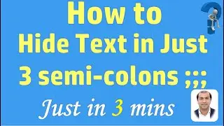 How to Hide Cell Contents in Excel Spreadsheet