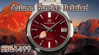 Full Review of the Grand Seiko SBGA499 Autumn Sunrise for those of you who missed out on the SBGA493