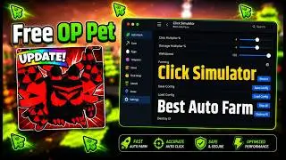 Click Simulator Script - Fast Click, Auto Rebirth, Auto Hatch & More