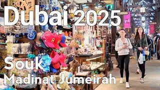 Dubai 2025 [4K] Souk Madinat Jumeirah Walking tour 🇦🇪