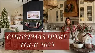Christmas Home Tour 2025 | Classic Christmas Decorating Ideas 🎄