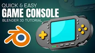 Blender 3D Game Console Modeling Tutorial - Quick and Easy - Blender 3D Tutorial