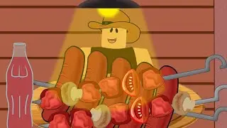 Roblox Cowboy: The Great Frontier Cookout! 🤠🍢 | Wholesome 2D Animation