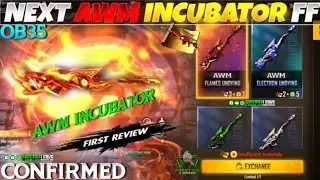 OB35 - AWM Incubator Review | Chameleon AWM Incubator skins with Attributes | Free Fire Leaks