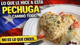 Hicimos Jugosa Pechuga de Pollo en Salsa Cremosa Parmesana. Receta Facil