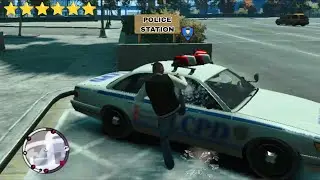 STEALING FROM THE LAW! GTA 4 Police Car Heist