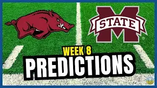 Arkansas vs. Mississippi State PREDICTIONS | 2023 College Football Predictions | SEC Week 8