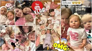 Vlog: Выставка кукол в Москве на Тишинке 2025! У меня украли реборна?!😱