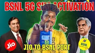 Bsnl 5g Activation Tamil | Bsnl 5G Sim Active Problem | Bsnl New Sim Active In Tamil #bsnl #sim #5g