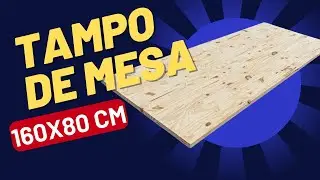 TAMPO DE MESA 160X80 CM, PINUS DO MERCADO LIVRE