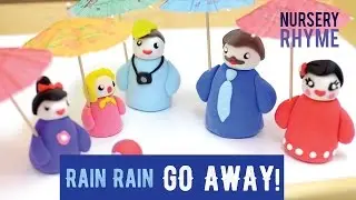 Rain, Rain, Go Away! Nursery Rhyme Play Doh Song For Kids. All the family wants to play and have fun