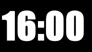 16 MINUTE TIMER | LOUD ALARM  ⏰